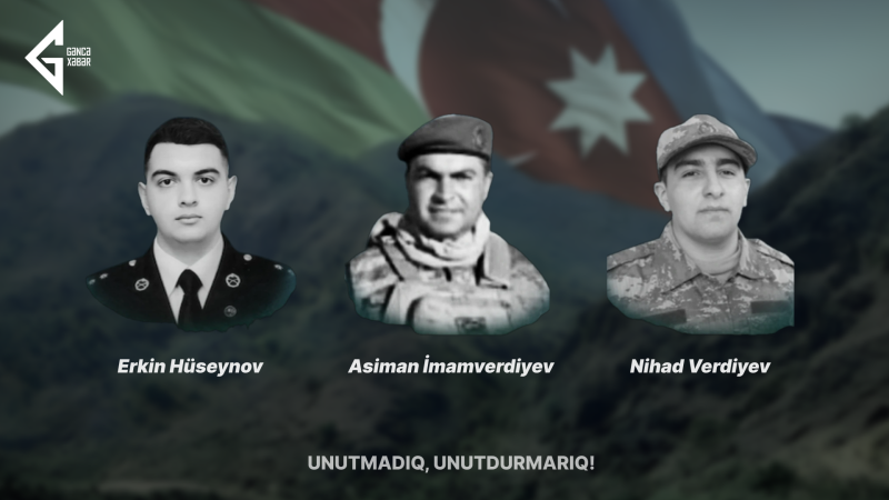 Erməni təxribatı zamanı Gəncənin verdiyi 3 igid