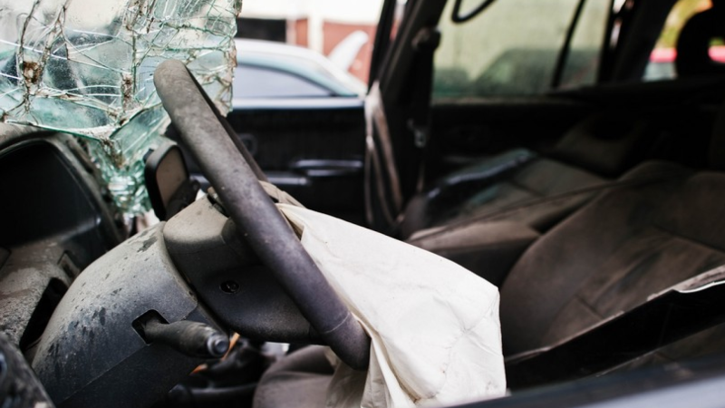 Ağstafada qəza: xəsarət alanlar var