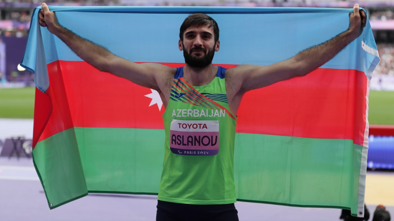 Azərbaycan paraatleti qızıl medal qazanıb