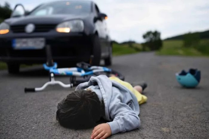 Tovuzda 5 yaşlı uşağı maşın vurub