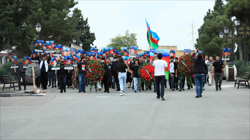 Daha dörd şəhidin xatirəsi anılıb