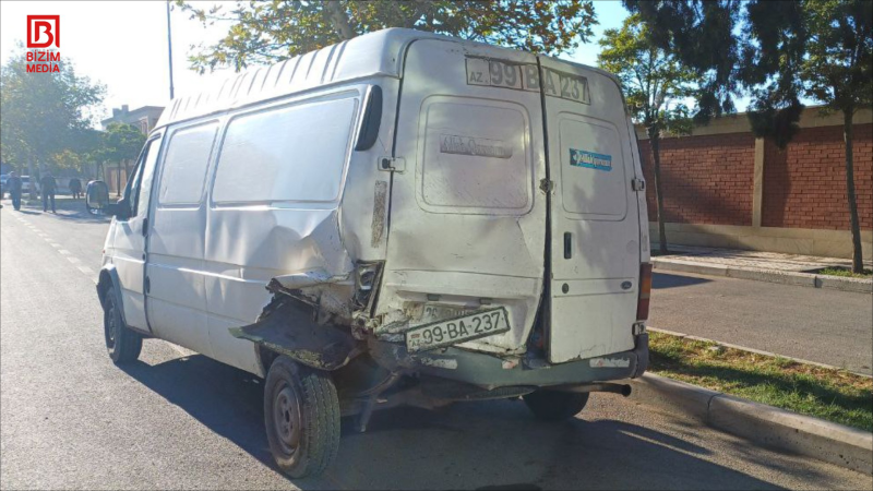 Səhv manevr qəzaya səbəb olub