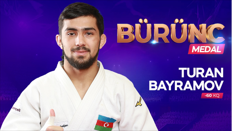 Turan Bayramov beynəlxalq turnirdə medal qazanıb