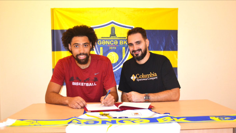 Gəncə basketbol klubunda ilk legioner
