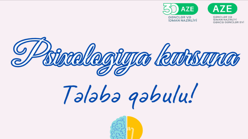 Gəncə Gənclər Evi qəbul keçirir