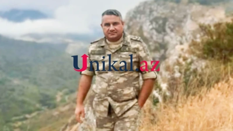 Vəfat edən ordumuzun mayoru Gəncədə dəfn ediləcək