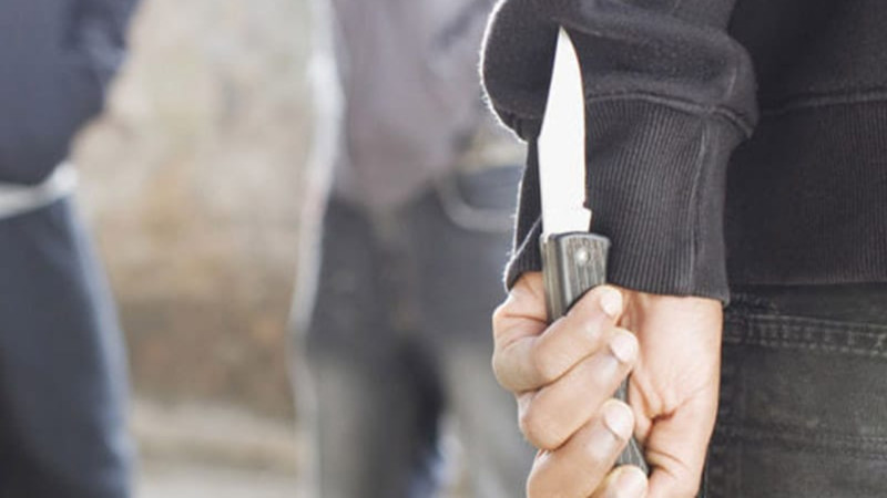 Göygöl sakini bıçaqlanıb