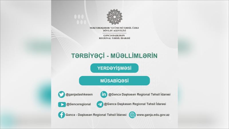 Məktəbəqədər təhsil müəssisələrində yerdəyişmə prosesinə qeydiyyat başlayır