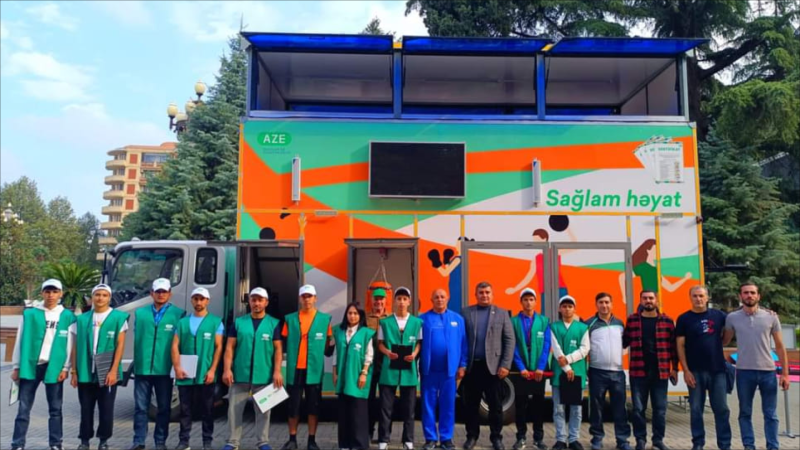 AGİN Gəncədə kütləvi idman layihəsinə start verib