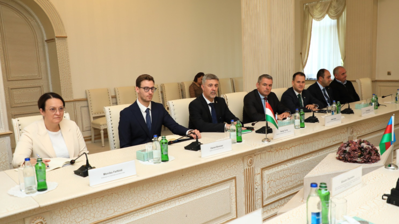 Macarıstanın səfiri Nizami yurdunda səfərdədir