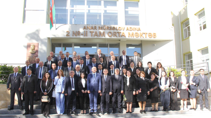 Daşkəsəndə müəllimlərin peşə bayramı qeyd olunub