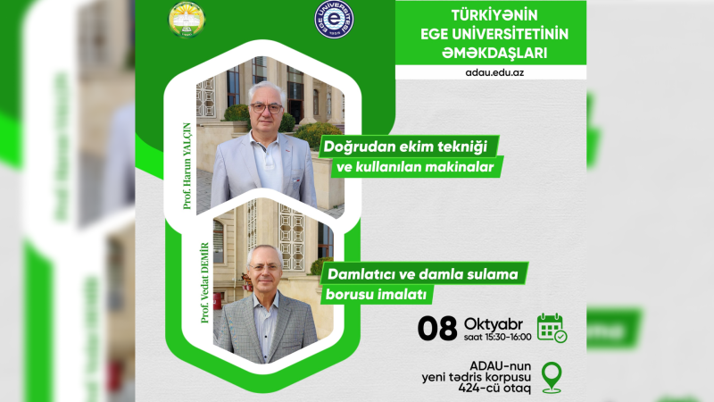 Türkiyəli professorlar seminar keçəcəklər