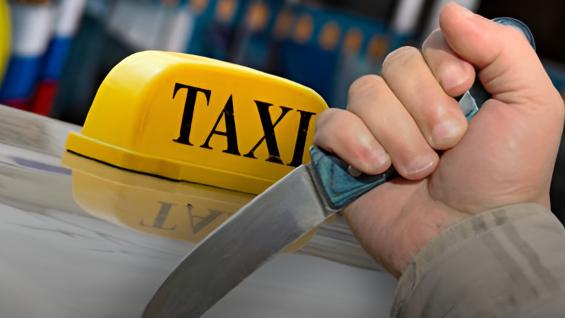 Taksi sürücüləri arasında dava: biri bıçaqlandı