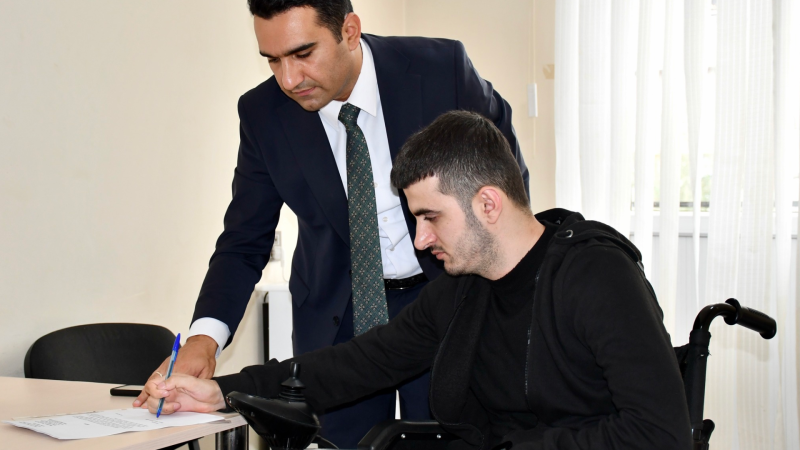 Qazi GDU-da yarımçıq qalmış təhsilini davam etmək istəyir