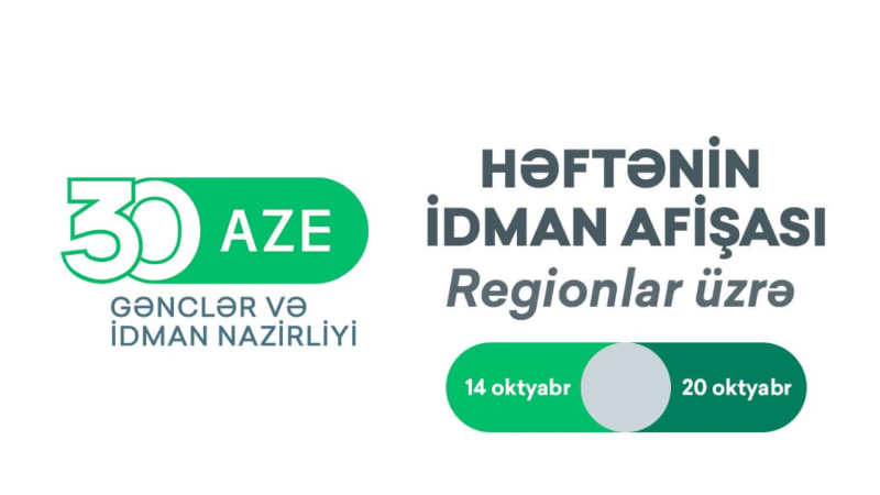 Cari həftənin idman afişası hazırlanıb