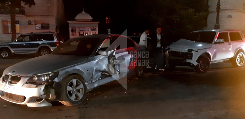 Gəncədə daha bir zəncirvari qəza olub