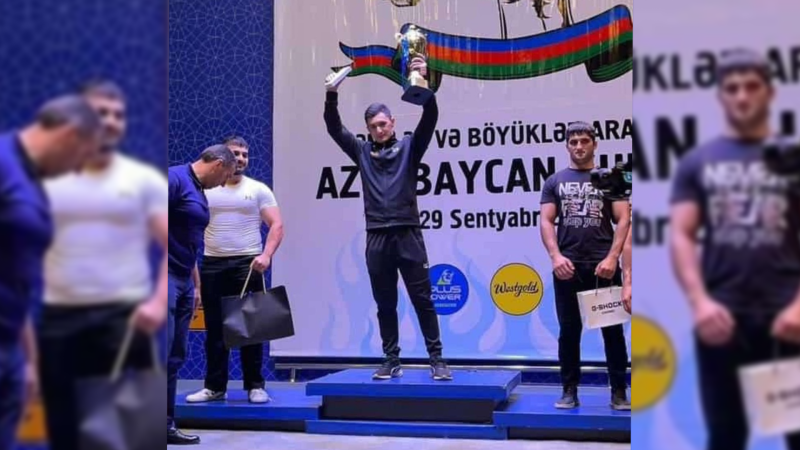 Gəncəli atlet uğur qazanıb