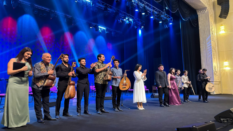 Gəncədə Naz-nazı muğam qrupunun konserti baş tutub