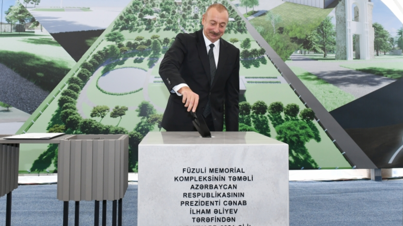 Prezident Füzulinin işğaldan azad edilməsinin dördüncü ildönümü ilə bağlı paylaşım edib