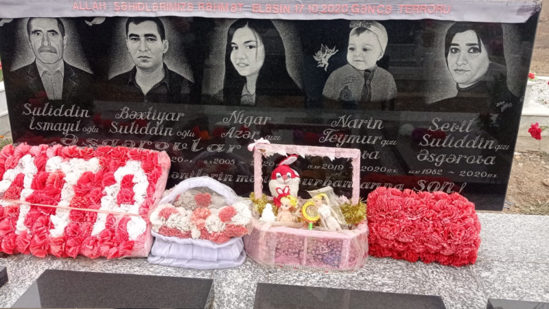 Nigarın 15 yaşını məzarının yanında keçirdik - Gəncə terrorunun şahidləri danışdılar