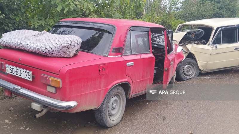 Yol qəzası olub, 7 nəfər xəsarət alıb