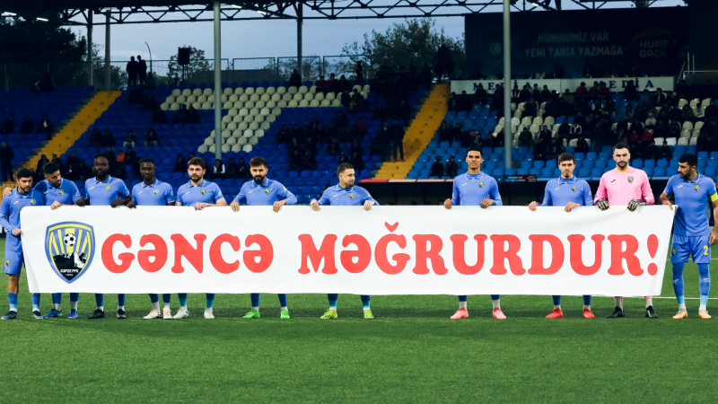 “Kəpəz” şəhidlərin xatirəsini futbol meydanında yad etdi