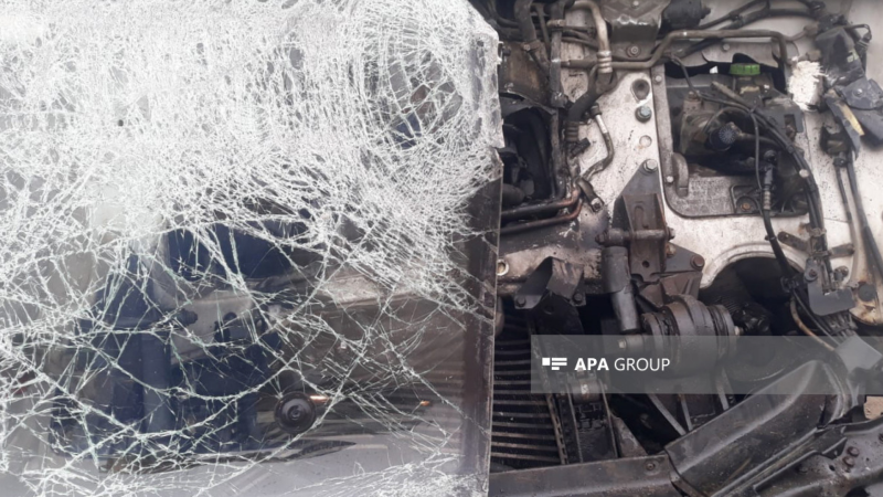 Samuxda yol qəzası olub