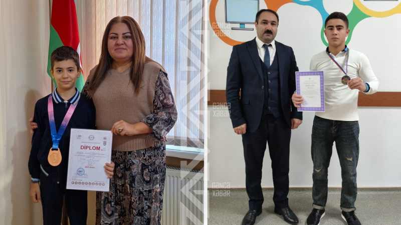 Gəncə məktəbliləri idman sahəsində uğur qazanıblar