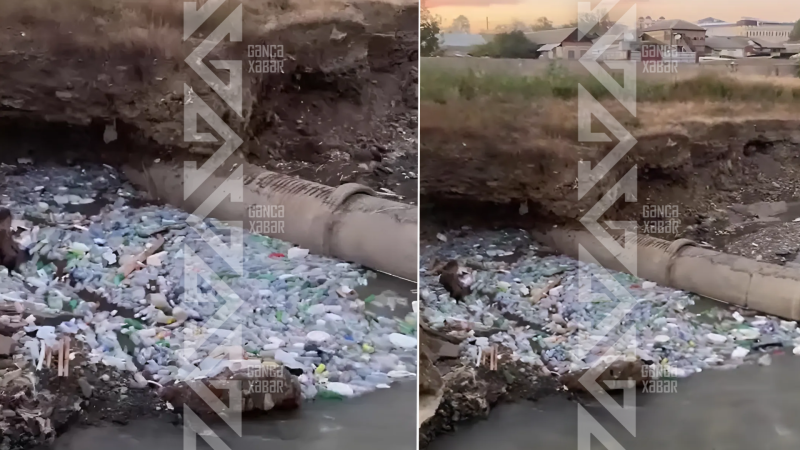 Gəncəçayın halı: ətraf mühitə və şəhərin imicinə TƏHLÜKƏ - VİDEO Gəncəçayın halı: ətraf mühitə və şəhərin imicinə TƏHLÜKƏ - VİDEO