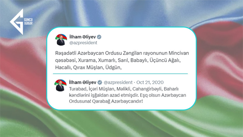 21 oktyabr 2020: Vətən Müharibəsinin 25-ci günü