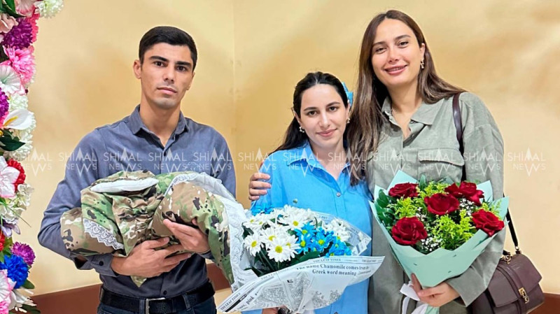 Gəncədə dünyaya gələn körpəyə şəhid Mehrab Niftəliyevin adı verilib