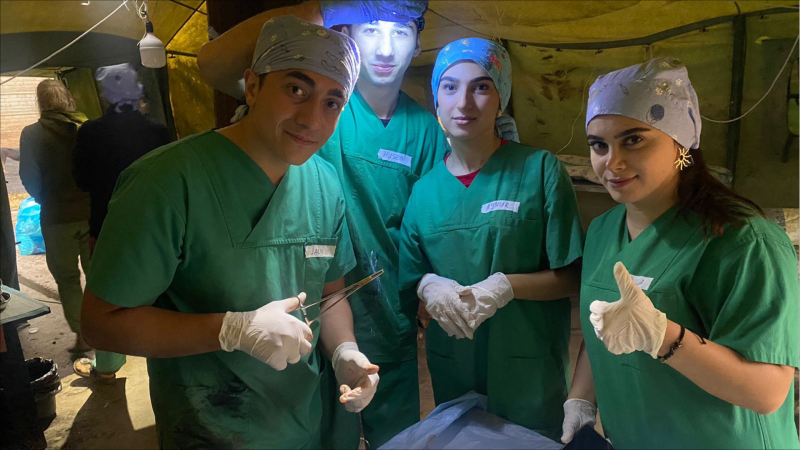 Tələbələr beynəlxalq aksiyada ölkəmizi təmsil ediblər