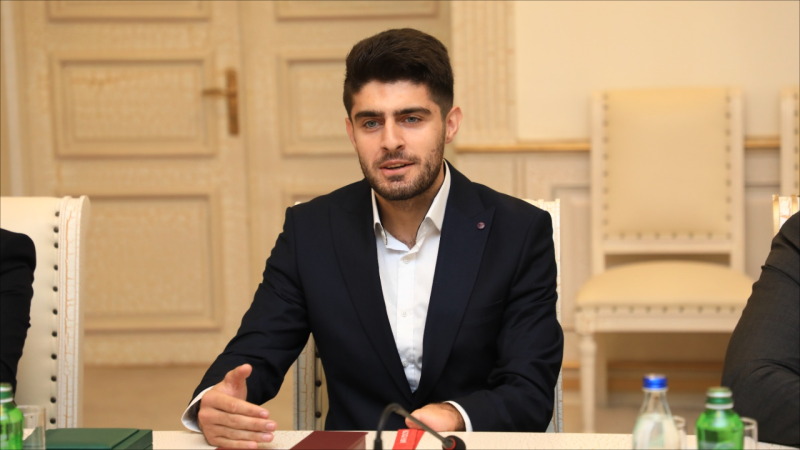 Gəncə İH-də Paris-2024-ün qızıl medalçısı ilə görüş keçirilib