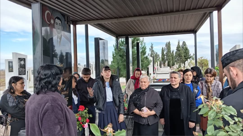 Goranboy şəhidi yad edildi