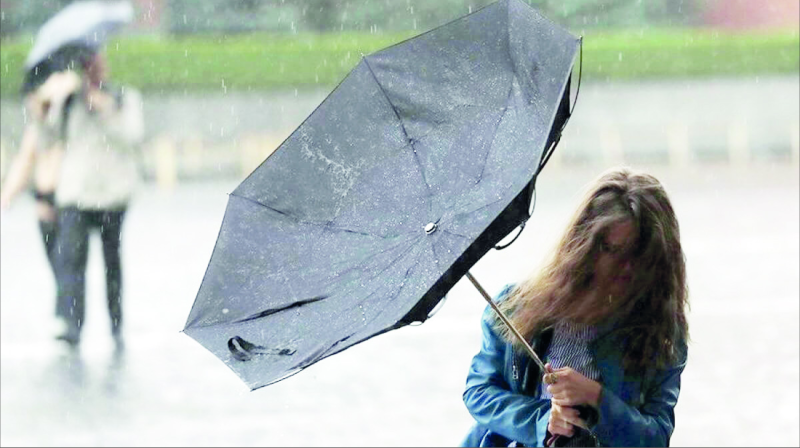 Yağış yağıb, külək güclənib - FAKTİKİ HAVA