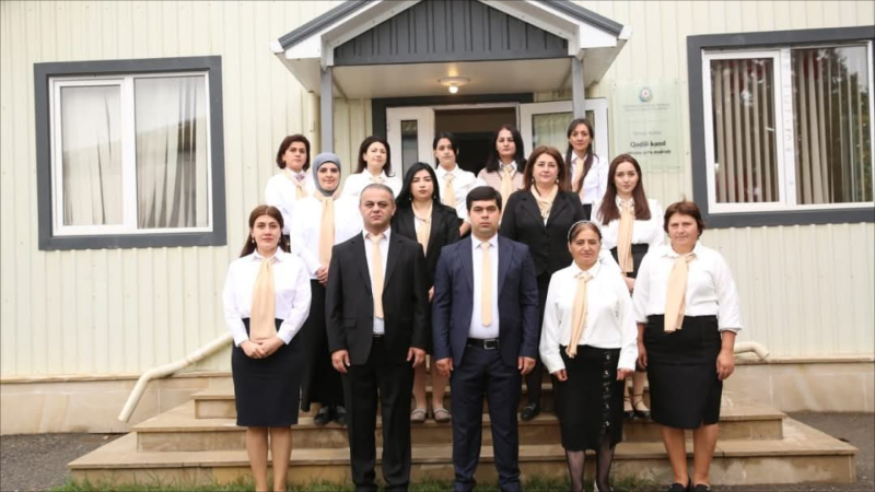 Qərb bölgəsində daha bir məktəb vahid formaya keçdi