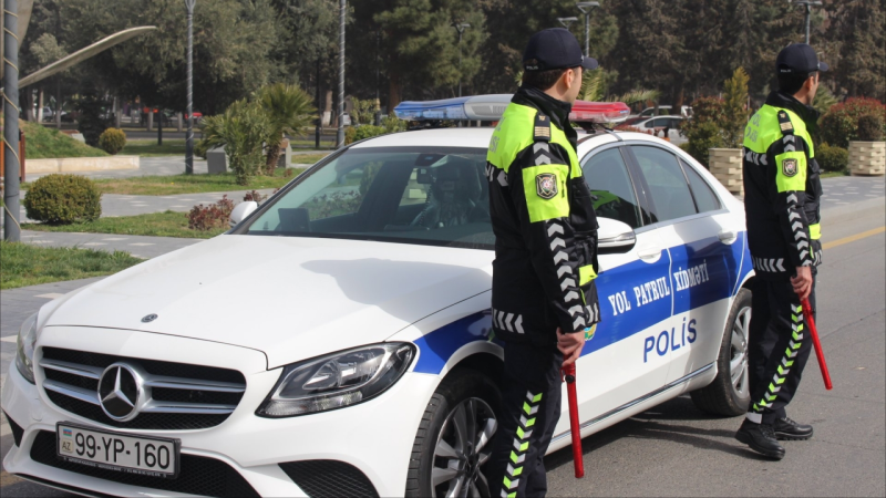 Yol polisi yağmurlu hava ilə bağlı müraciət edib