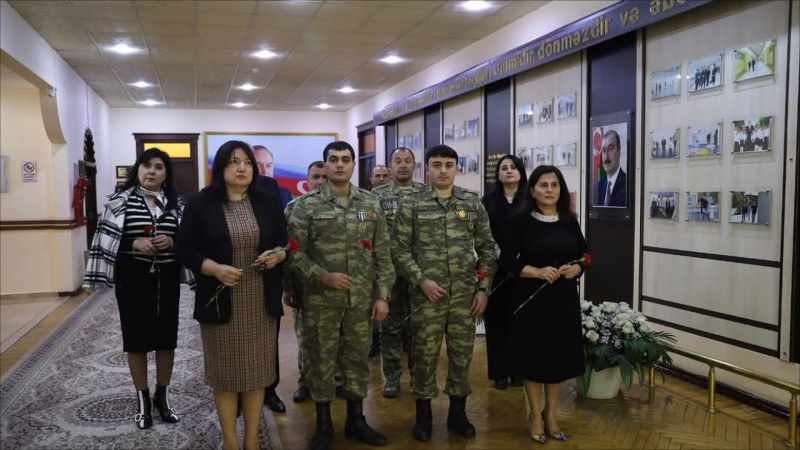GDU-da  Qarabağ müharibəsinin iştirakçıları və qazilərlə görüş keçirilib