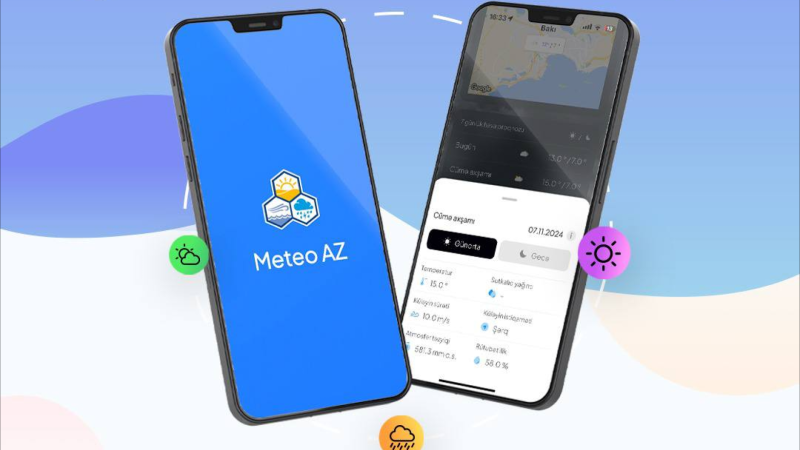 Meteo.аz mobil tətbiqi istifadəyə verilib
