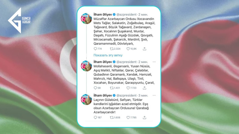 9 noyabr 2020: Vətən Müharibəsinin 44-cü günü