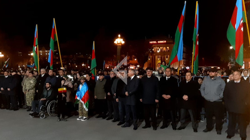 Gəncə Zəfər Gününü belə qeyd etdi