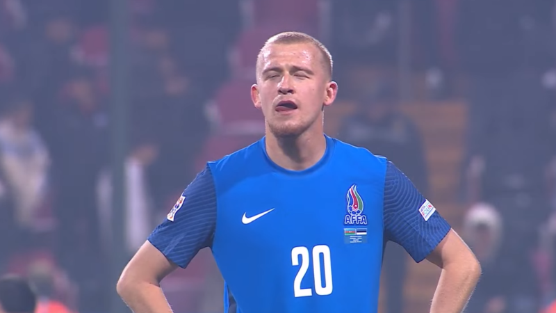 Azərbaycan yığması bir xalını qazandı