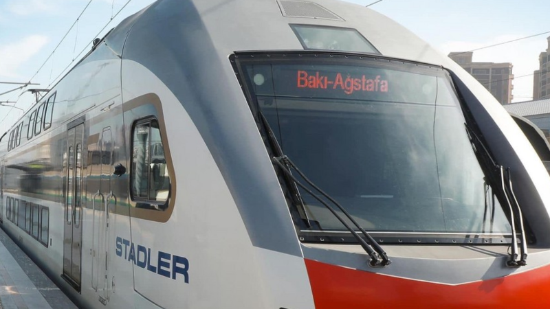 Bakı-Ağstafa-Bakı marşrutu üzrə əlavə qatar reysləri təyin edilib