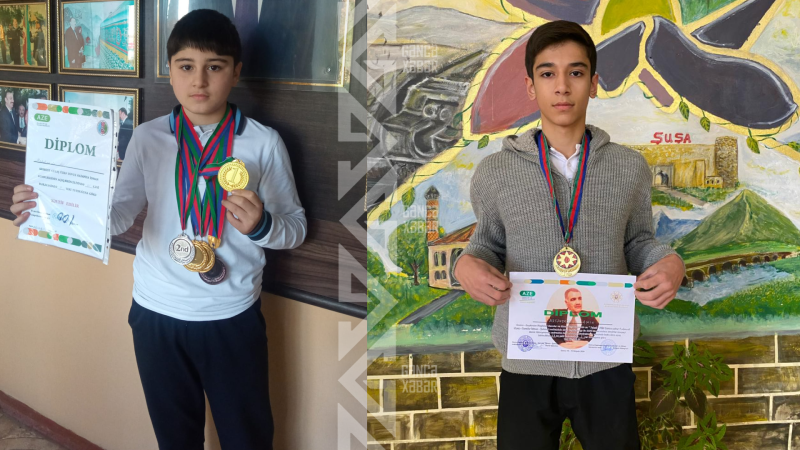 Gəncəli şagirdlər idman turnirlərində qalib olublar