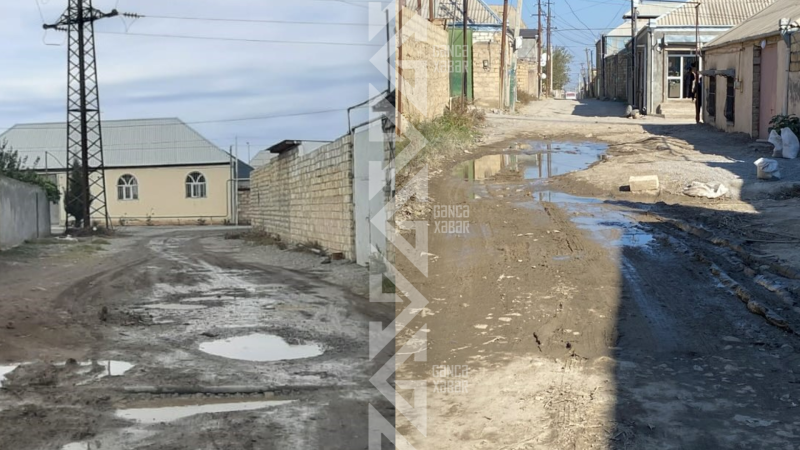 Gəncənin yol şəbəkəsinin durumu ilə bağlı şikayətlər bitib-tükənmir Gəncənin yol şəbəkəsinin durumu ilə bağlı şikayətlər bitib-tükənmir