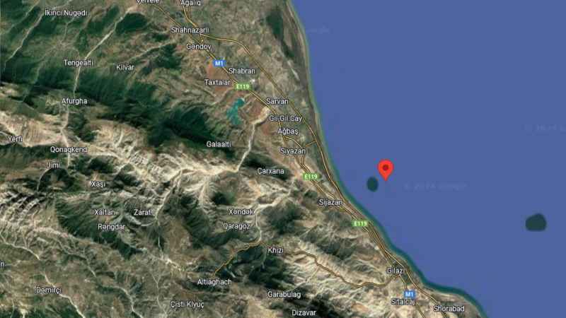 Azərbaycanda zəlzələ olub