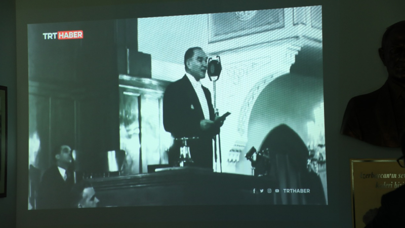 Gəncədə Atatürkün anım günü ilə bağlı tədbir keçirilib