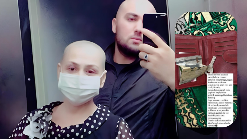 “Toppuş bacı”nın əri: “Çox darıxıram yoldaşım üçün”