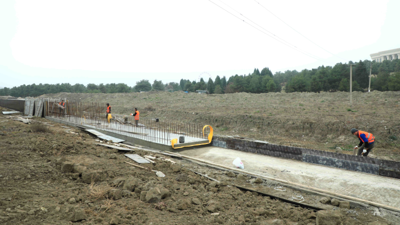 Gəncədə süni göl bərpa edilir