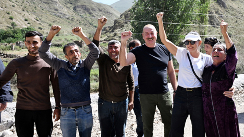 İlham Əliyev Kəlbəcər Şəhəri Günü münasibətilə paylaşım edib